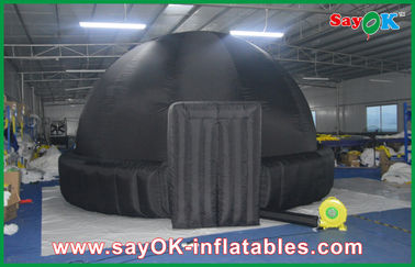 Digital Giant Inflatable Planetarium 5M Tent Black  Dome Starry Sky For School Education