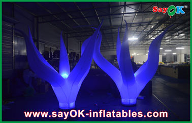 Waterproof 190T Nylon Inflatable Lighting Decoration On Ground 2m Ceremony