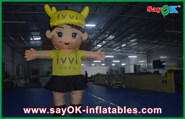 Large Inflatable Characters Simulation 3D Design Inflatable Cartoon Characters Printing Logo For Outdoor