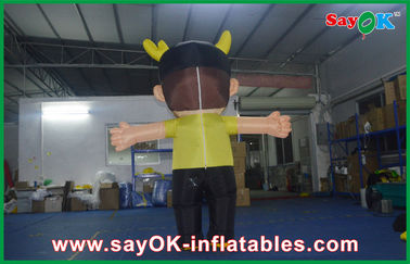 Inflatable Yard Decorations Events Party Moving Inflatable Cartoon Characters With Oxford Cloth