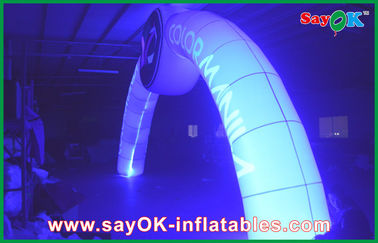 Halloween Archway Inflatable 5*3m Huge Inflatable Arches Led Light Colourful Practical Event For Race Gate