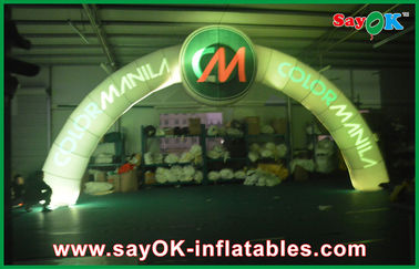 5*3m Huge Inflatable Arches Led Light Colourful Practical Event For Race Gate