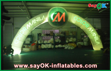 Halloween Archway Inflatable 5*3m Huge Inflatable Arches Led Light Colourful Practical Event For Race Gate