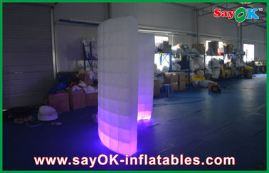 Inflatable Photo Booth Rental Air Wall White Print Inflatable Photo Booth For Commercial Event