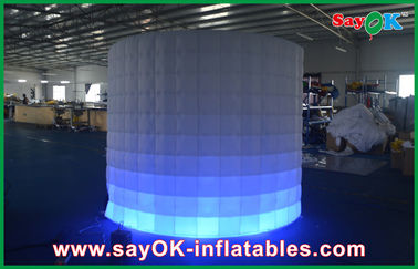 Inflatable Photo Booth Rental Air Wall White Print Inflatable Photo Booth For Commercial Event