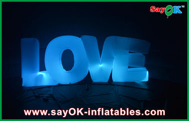 Valentine Inflatable Letters Love Wedding Lighting Decoration For Marriage Proposal