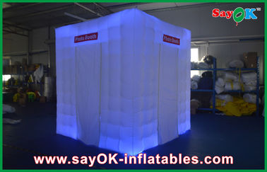 Advertising Booth Displays Print Logo Waterproof Wedding Photobooth Inflatable Door For Event