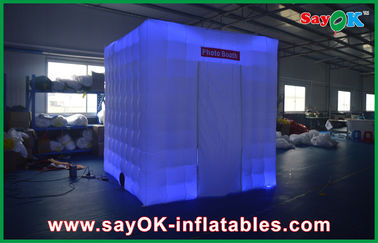 Advertising Booth Displays Print Logo Waterproof Wedding Photobooth Inflatable Door For Event