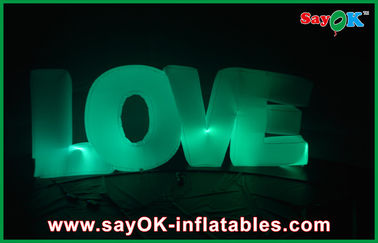 Customized Inflatable Alphabet Letters Numbers with LED Lights for Advertising or Concert Music Touring