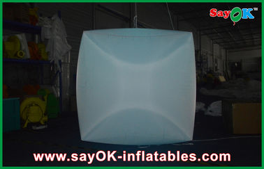 Square Hanging Inflatable LED Light Stylish Customized For Club