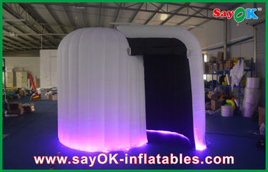 Inflatable Photo Studio Snail Folding Inflatable Photo Booth LED Waterproof For Rental Business