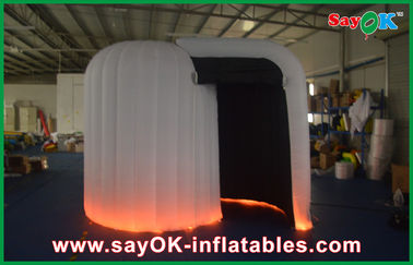 Inflatable Photo Studio Snail Folding Inflatable Photo Booth LED Waterproof For Rental Business