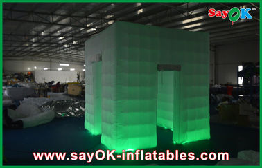 Inflatable Photo Booth Rental Large Commercial Photo Booth White 2 Door Inflatable Wedding Tent