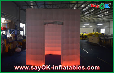 Inflatable Photo Booth Rental Advertisement Inflatable Blow Up Photo Booth Led Cube 210d Oxford Cloth