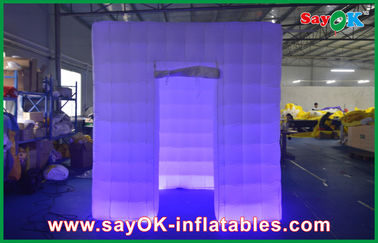 Inflatable Photo Booth Rental Advertisement Inflatable Blow Up Photo Booth Led Cube 210d Oxford Cloth