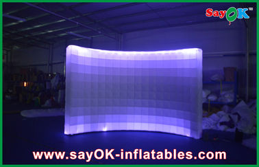Shopping Mall Indoor Photobooth Inflatable Air Wall Convenience Installation