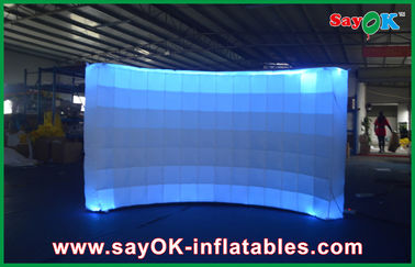 Photo Booth Backdrop Attractive Practical Inflatable Photo Booth Led Inflatable Air Wall