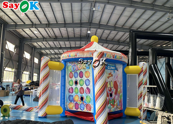 Inflatable Lawn Games Tarpalin Interactive Sports Games Bar Fence Theme Party Inflatable Carnival Game Booth