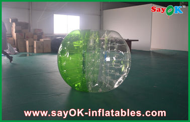 Inflatable Backyard Games Adults 1.5m Clear Bubble Ball Soccer TPU Eco - Friendly For Rental