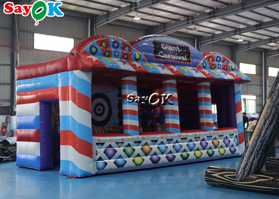 Carnival Party Tarpaulin Inflatable Air Tent Four In One Game