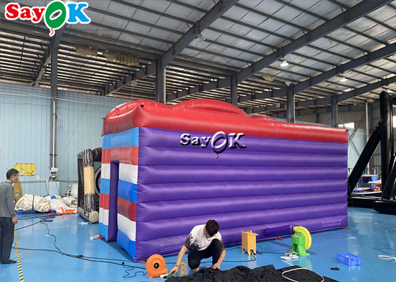 Carnival Party Tarpaulin Inflatable Air Tent Four In One Game