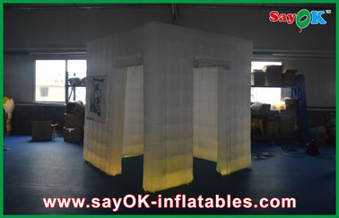 Inflatable Photo Booth Rental Digital Portable Inflatable Photo Booth , 2 Doors Big Photo Booth Shell