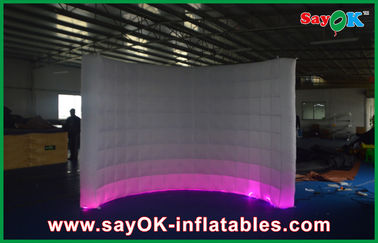 Inflatable Led Photo Booth Mini Led Inflatable Paint Photo Booth Tent For Wedding Decoration