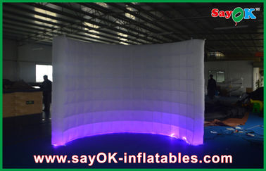 Wedding Photo Booth Automatic Led Inflatable Photo Booth , Party Decorative Photobooth Kiosk