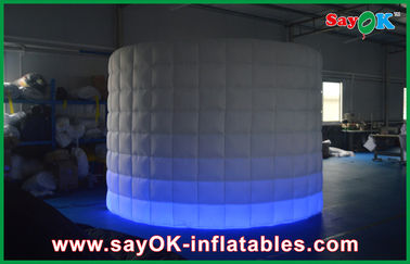 Wedding Photo Booth Automatic Led Inflatable Photo Booth , Party Decorative Photobooth Kiosk