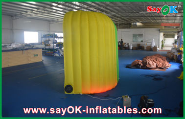 Photo Booth Decorations Green Yellow Photot Booth Case Inflatbale For Event Decoration