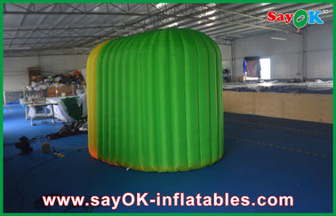 Photo Booth Decorations Green Yellow Photot Booth Case Inflatbale For Event Decoration