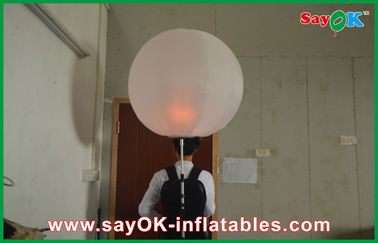 Customized Led Inflatable Backpack Balloon Tripod Ball for Advertisement