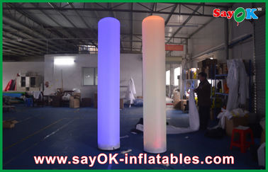 3m High  Led Light Inflatable Yard Decorations Wedding Use Green