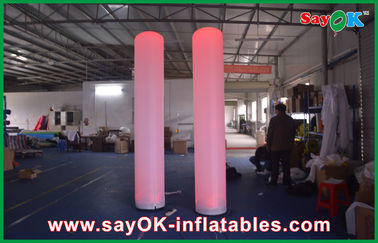 3m High  Led Light Inflatable Yard Decorations Wedding Use Green