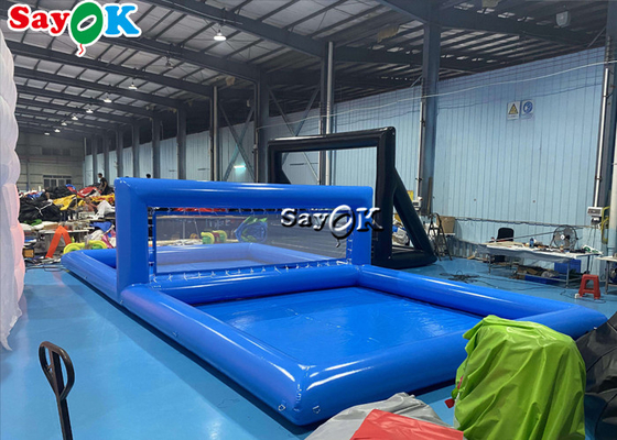 Giant Inflatable Pool Toys Adult Interactive Inflatable Water Volleyball Court Airtight Multifunctional Floating Game