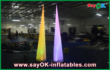 2m Inflatable Light Decoration Ice Cream Cone With Led Light