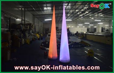 2m Inflatable Light Decoration Ice Cream Cone With Led Light