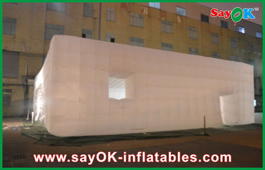 Large Inflatable Tent Oxford Cloth Big Go Outdoors Inflatable Tent Led Media House Laping