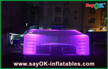 Large Inflatable Tent Oxford Cloth Big Go Outdoors Inflatable Tent Led Media House Laping