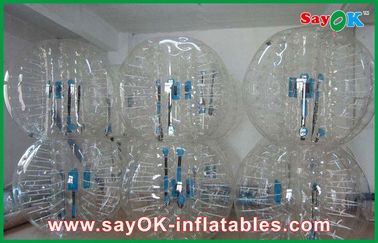 Inflatable Obstacle Course Kids Inflatable Sports Games Soccer Bubble Ball Human Sized