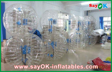 Inflatable Obstacle Course Kids Inflatable Sports Games Soccer Bubble Ball Human Sized