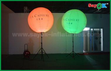 1.5m Led Stand Balloon Inflatable Lighting Decoration For Advertising