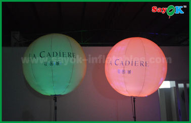 1.5m Led Stand Balloon Inflatable Lighting Decoration For Advertising