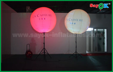 1.5m Led Stand Balloon Inflatable Lighting Decoration For Advertising