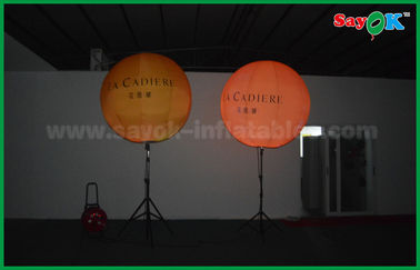 1.5m Led Stand Balloon Inflatable Lighting Decoration For Advertising