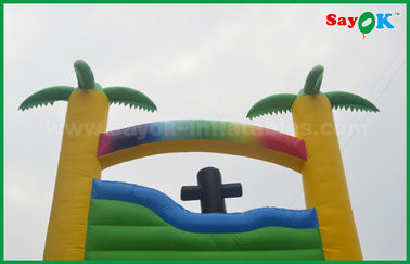 Large Inflatable Slide Promo Custom Double Giant Bouncy Slide Jump And Inflatable Water Slide Park