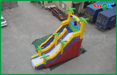 Large Inflatable Slide Promo Custom Double Giant Bouncy Slide Jump And Inflatable Water Slide Park