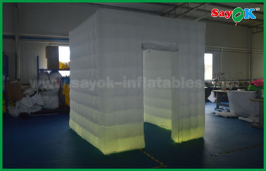 Inflatable Photo Studio 2.5 X 2.5 X 2.5m 3D Inflatable Photo Booth Kiosk Frames Enclose Decoration Wedding