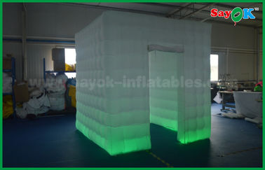 Inflatable Photo Studio 2.5 X 2.5 X 2.5m 3D Inflatable Photo Booth Kiosk Frames Enclose Decoration Wedding