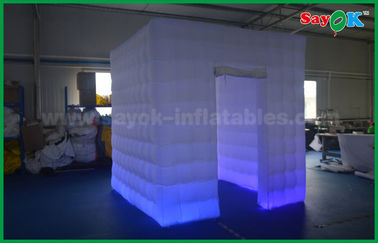 Inflatable Photo Studio 2.5 X 2.5 X 2.5m 3D Inflatable Photo Booth Kiosk Frames Enclose Decoration Wedding